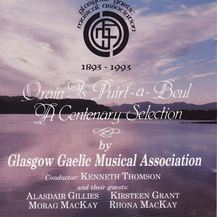 Glasgow Gaelic Musical Association - Orain Is Puirt-a-Beul