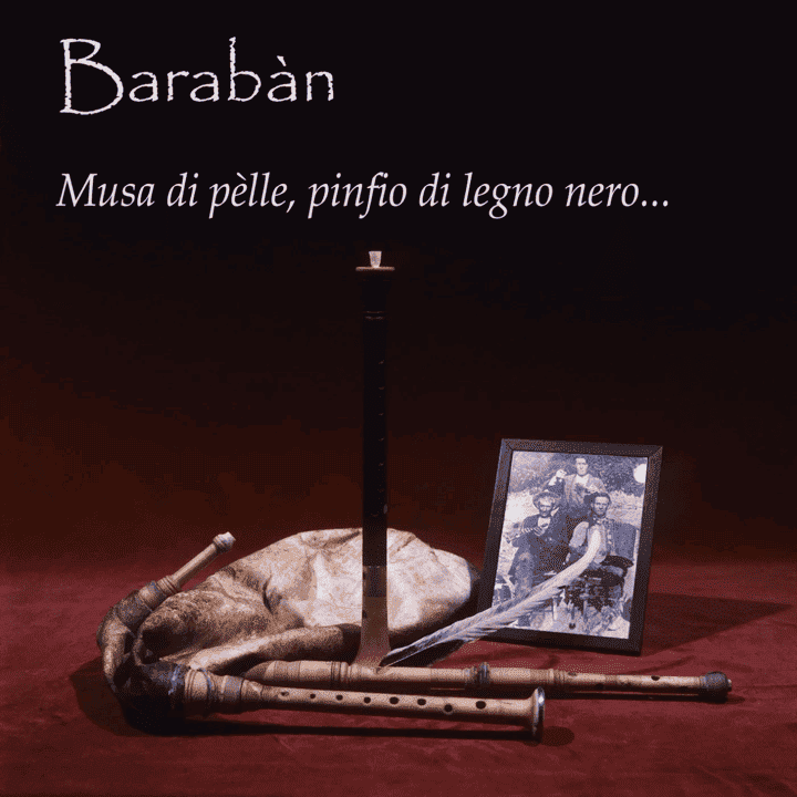 Barabàn - Musa di pelle, pinfio di legno nero