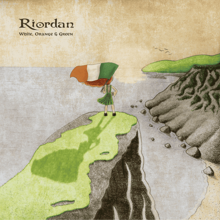 Riordan - White Orange and Green