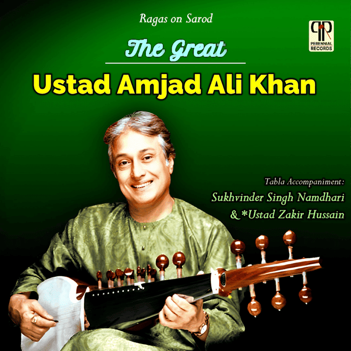Ustad Amjad Ali Khan, Zakir Hussain - The Great Ustad Amjad Ali Khan